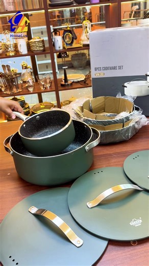 💚 UAKEEN 8-Piece Green Cookware Set – KSh15,000 ✨ Bring a touch of freshness to your kitchen! 🌿 ✔ Premium nonstick coating for easy, healthy cooking ✔ Even heat distribution for perfect results every time ✔ Sleek green finish that adds a pop of color to your space 🍳 Cook beautifully, serve confidently! 👩‍🍳 📞 0723 784 736 | 🛒 homeluxkenya.com 🚚 Countrywide Delivery #HomeluxKenya #HomeluxLifestyleKe #UAKEENCookware #GreenCookware #KitchenEssentials