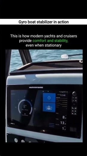 how modern boats provide stability || how gyro boat stabilizer work