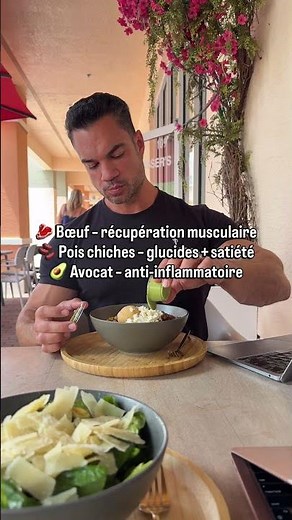 Ce que je mange en boucle après chaque séance après 30 ans de muscu