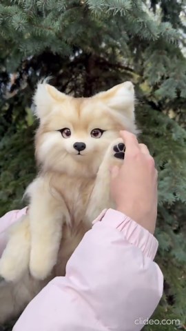 Pre-order Sand Wolf Realistic Animal Plush Puppy Poseable Doll - Etsy