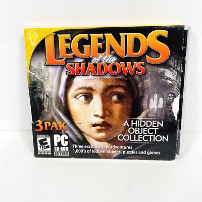 Legends of the Shadows 3 Pack Hidden Object Collection PC CD-ROM Video Game | eBay