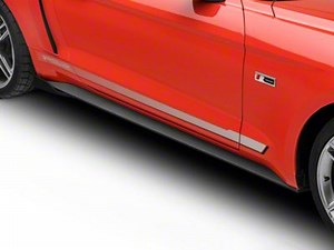 Roush Mustang Rocker Winglets; Unpainted 421882 (15-23 Mustang) - Free Shipping