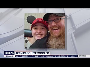Teen saves drowning toddler during spring break trip to Orlando: report