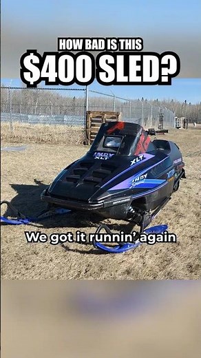 $400 SLED… HUGE MISTAKE?