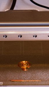 1.5M views · 23K reactions | 3D printed Halloween Fidget Pen Printer: Bambu Lab A1 Filament: PLA Silk Gold+Silver+Copper STL file: Makerworld, Halloween Fidget Pen Pumpkin edition #3dprinting #satisfying #timelapse #Halloween | Gcodelab | Facebook