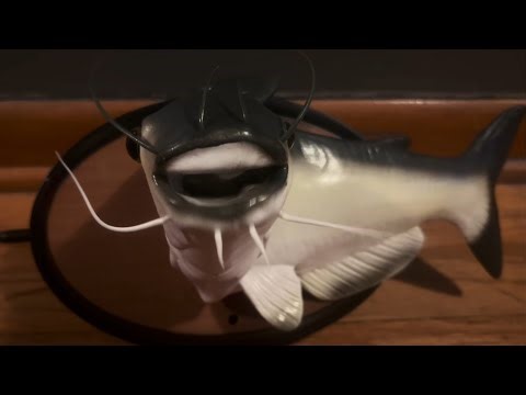 Rare!! Gemmy Industry’s Rapping Cool Catfish HQ