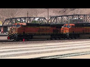 BNSF Freight Through Barstow, CA