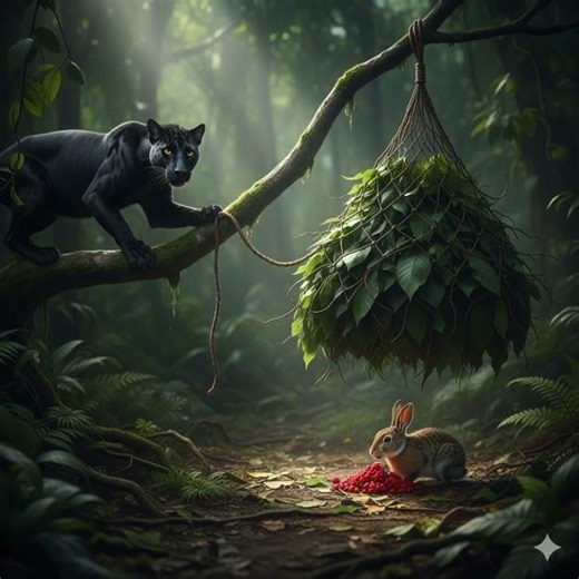 INSANE! 🤯 Panther's Precision: Hidden NET Trap Mastery