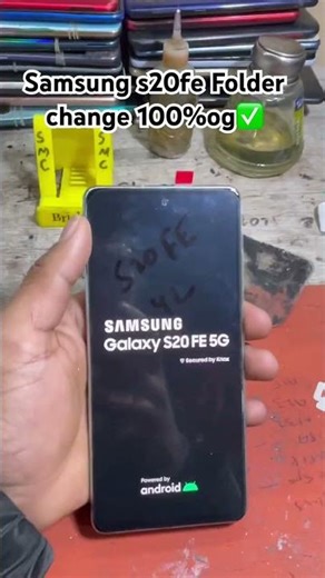 Samsung S20fe folder change ✅#youtubeshorts #youtube #fyp #repair #reels #viralvideo