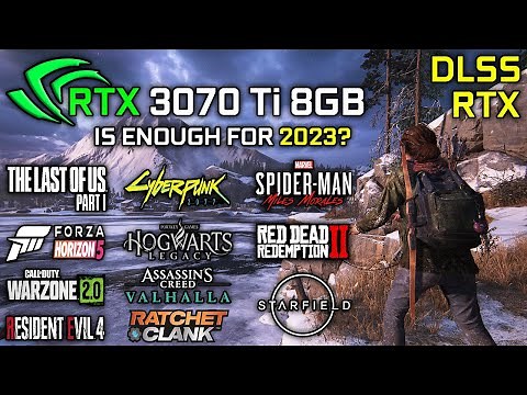 RTX 3070 Ti 8GB | Ray Tracing + DLSS | Test in 15 Games | 1080p - 1440p | Detailed Test 🔥 | 2023