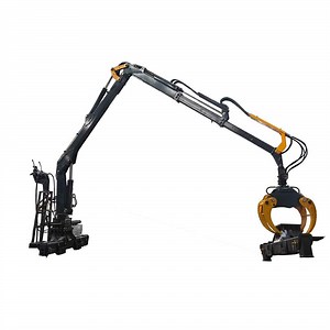 [Hot Item] Timber Wood Log Grab Hydraulic Rotating Clamp Wheel Loader Grapple for Sale