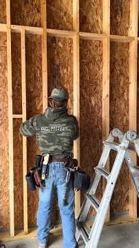 Pt.16 Adding a window in the garage. #diy #fyp #customhome #series #modernhome