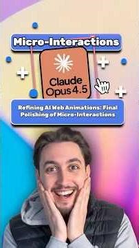 Refining AI Web Animations Final Polishing of Micro Interactions