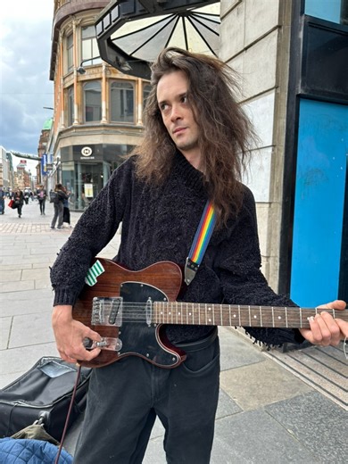27K views · 2.2K reactions | Preaching the Blues . . . . By Robert Johnson and sung by Io Palej #robertjohnson #music #buskers #buskersofglasgow #glasgow #scotland #glasgowmusicscene #scotlandmusicscene | BuskersofGlasgow | Facebook