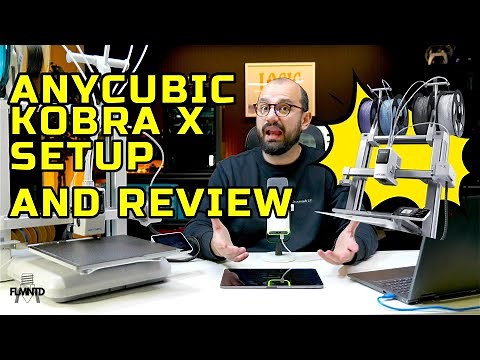 Anycubic Kobra X - Setup, Key Features, and First Impressions!
