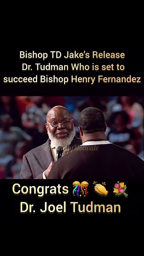 Habakkuk Kennedy | 🔥 MAJOR ANNOUNCEMENT! 🔥 Bishop TD Jakes released Dr. Joel Tudman, who is the associate pastor at The Potter's House! 🎉 Dr. Tudman gears up... | Instagram