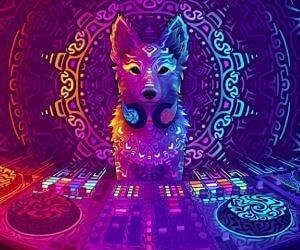 Dog DJ Live Wallpaper