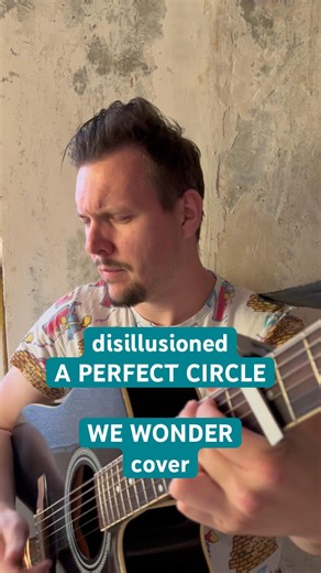 Disillusioned (A Perfect Circle cover) - lyrics version