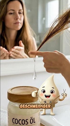(Part 1) 5 Surprising Coconut Oil Beauty Hacks for Skin & Hair! ✨ #CoconutOil #shorts #NaturalCos...