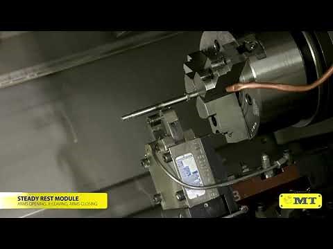 Machining with Standard Steady Rest Module