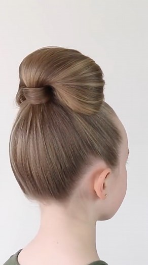 33K views · 144 reactions | Quick Cinderella Bun! | Sweethearts Hair | Facebook