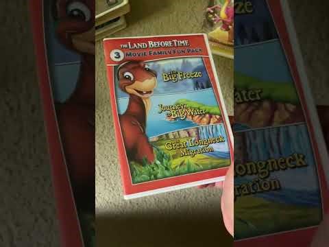 The 3 VHS Tapes & 7 DVDs I'm getting rid of