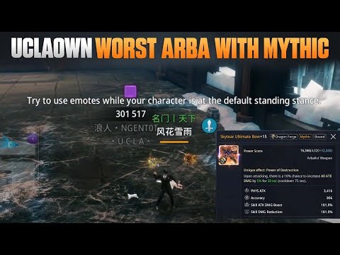 MIR4 - UCLA Worst Arba with Mythic Weapon