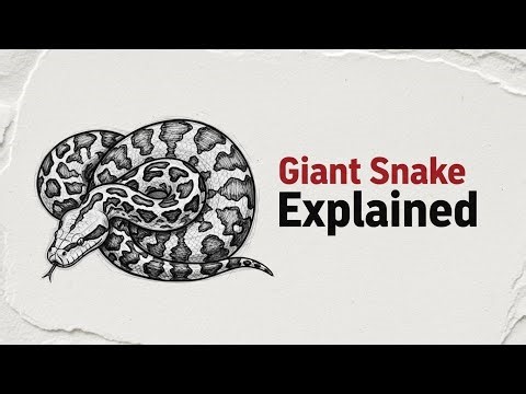 ये Giant Python इतना खतरनाक क्यों है? 😨 | Full Truth Explained