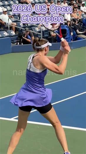 US Open Champion Rybakina Backhand Return of Serve #tennis #returnofserve #slowmotion #backhand
