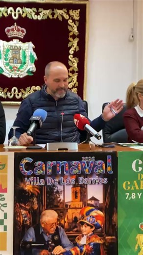 🎭Presentación de la gala, concurso y programación de Carnaval 2026 de #LosBarrios Ayuntamiento de Los Barrios | Área Campo de Gibraltar