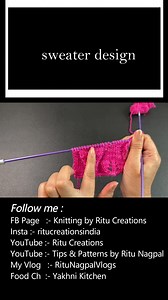 Knitting by Ritu Creations on Reels