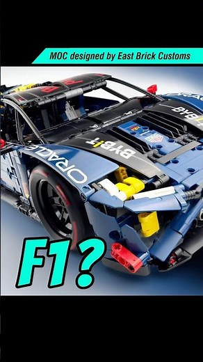 LEGO Technic 42206 RB20 F1 Car turns into ABT Lamborghini GT3–same LEGO set! #legotechnic #alt build