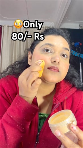 80/- Rs😳,Blue heaven loose powder review | Best Compact Powder for all skin type❤️ #makeuptutorial