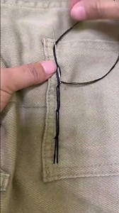 Watch the invisible stitch technique deliver a smooth, hidden seam #sewing #lifehack #DIYprojects