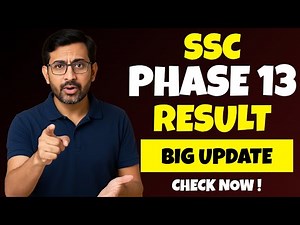 SSC Phase 13 Result 2025 | SSC Selection Post Phase 13 Result | Cut Off, Merit List, Document