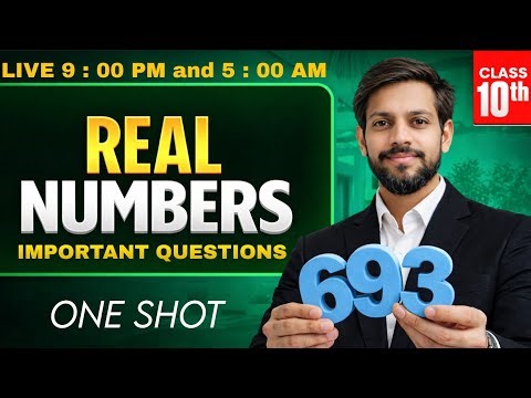 Class 10th Real numbers IMPORTANT QUESTIONS for board exam 2026