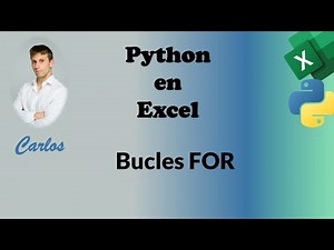 👉 Bucles FOR en Excel con Python Nivel Principiante
