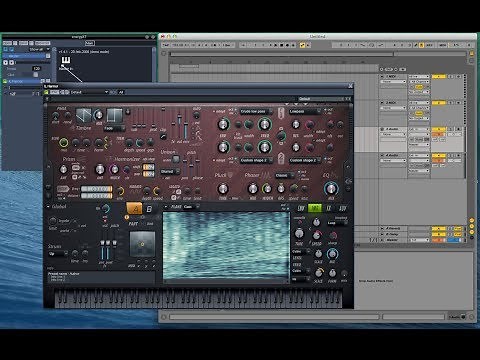 Windows VST Instruments in Ableton Live on OSX (Image Line Harmor)