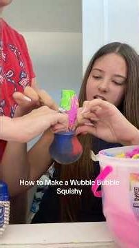 How to Make a Wubble Bubble Squishy #squishy