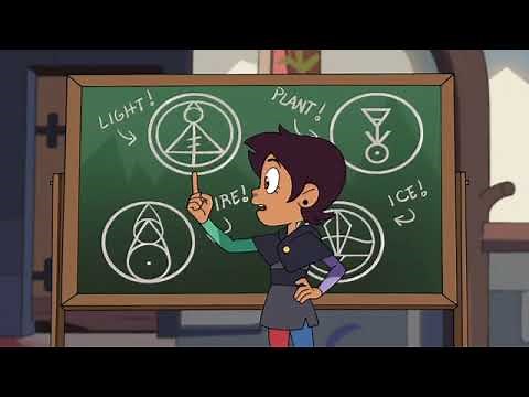 luz teaches glyph magic to eda and lilith (owl house season 2 spoilers)