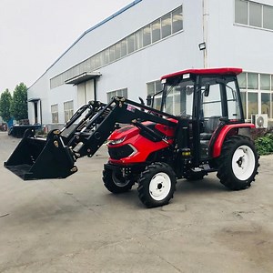 [Hot Item] Tz Series Mini Compact Garden Farm Tractor Fit with 4in1 Front End Loader, Backhoe Loader