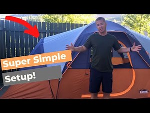 Best 8 Man Tent for Family Camping - Core 8 Person Tent Review