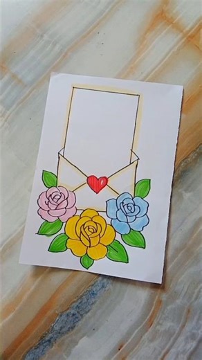 6 beautiful borderdesigns for project #assignment #frontpage #beautifulborderdesign #shortsfeed