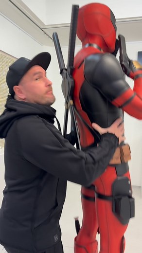 🔥 Life-size Deadpool is DONE, fully printed and finished by @toyiarti and @ilyakirp using STL/3D print files from @do3d_com #deadpoolandwolverine #deadpool #wolverine #statue #3dprinting #do3d | Do3D.com