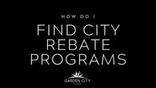 Learn about our Tree Rebate, Tree Loan Maintenance, and WaterSense...