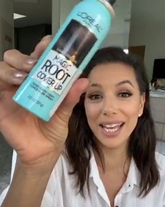 55K views · 287 reactions | Instant coverage for grey roots? Eva Longoria thinks it's "magic"... but we know it's Magic Retouch Instant Root Concealer by L'Oréal Paris! | L'Oréal Paris | Facebook