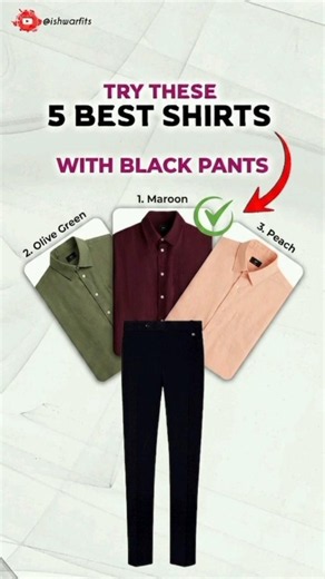 Black Pant & Shirt Combinations in 2026 🔥 | Ishwar Fits #mensfashion #outfitideas #shirts