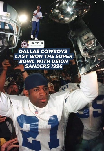 3.7K views · 147 reactions | Deion Sanders... Joined a great Dallas Cowboys team to win the 1996 Super Bowl. His teammates will tell you that it would NOT have happened without PrimeTime  #RespectPrime 﫡 #PrimeEffect #NFL #football #DeionSanders #CoachPrime #CowboysNation #dallascowboys #bujubanton #reggae #jamaica #music #champion | Coach Prime Fans | Facebook