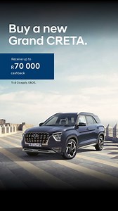 Introducing the Grand CRETA, your spacious 7-seater SUV designed for us all, with class leading futuristic interior, next-gen technology and ample space. Priced from just R520,500. | Hyundai South Africa | Facebook