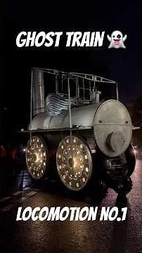 S&DR200 Locomotion No.1 Ghost Train turns into North Lodge Park